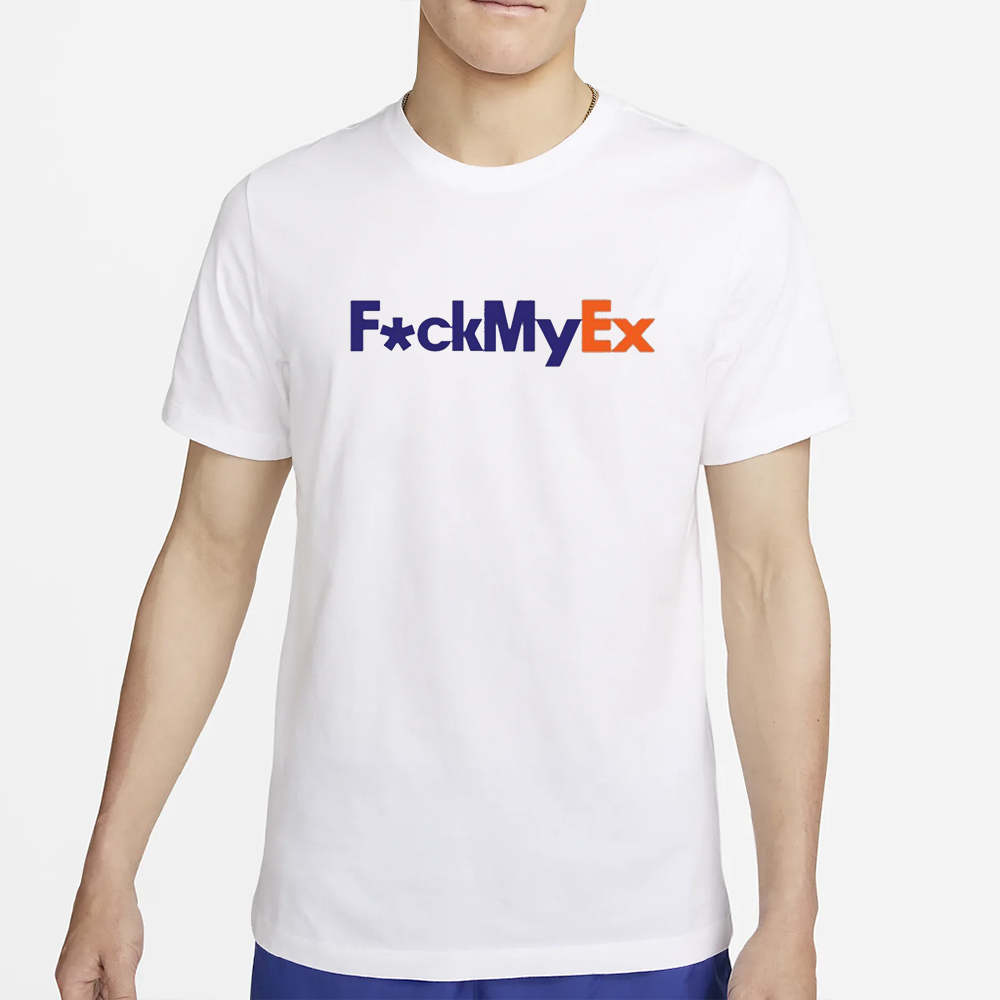 Nick Nayersina Fuck My Ex White T-Shirt 4 Nick Nayersina Fuck My Ex White T-Shirt4