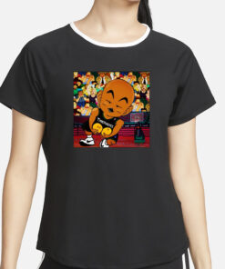No Cap Space Rip Akira Toriyama Timberwolves T-Shirt2