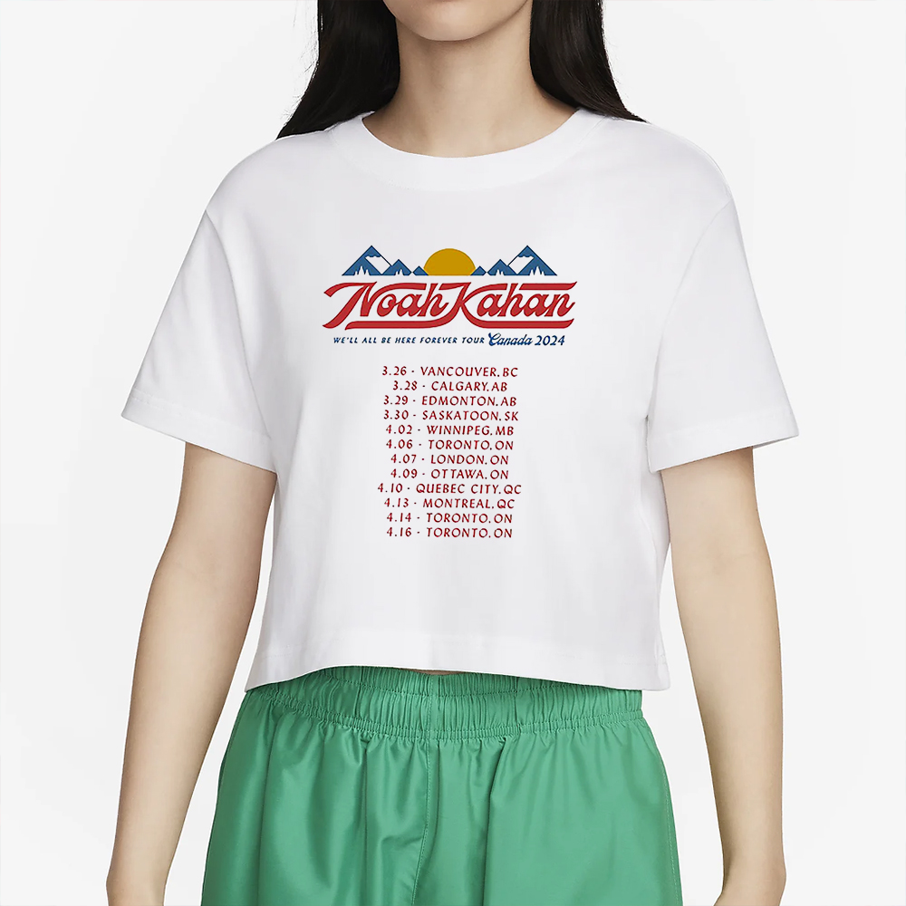 Noah Kahan Canada 2024 T-Shirt2