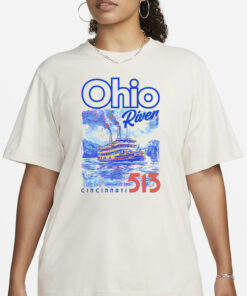 OHIO RIVER WATERCOLOR T-SHIRT3
