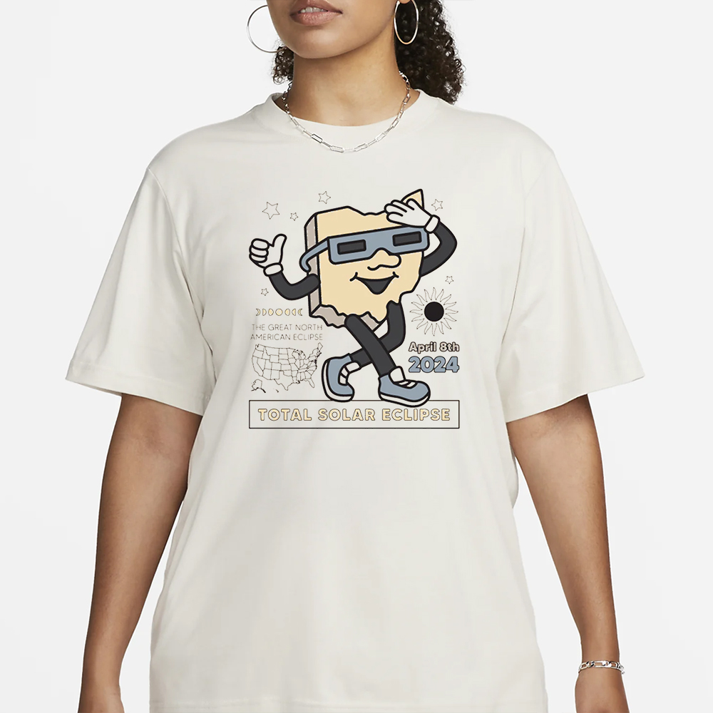 OHIO TOON TOTAL ECLIPSE 2024 T-SHIRT1