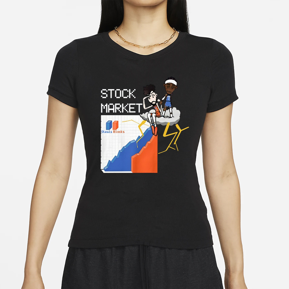 Okc Topic Thunder Stock Market Steals Blocks T-Shirt 4 Okc Topic Thunder Stock Market Steals Blocks T-Shirt