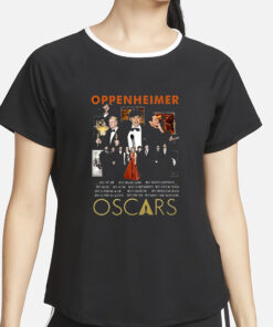 Oppenheimer Oscars Award T-Shirt4