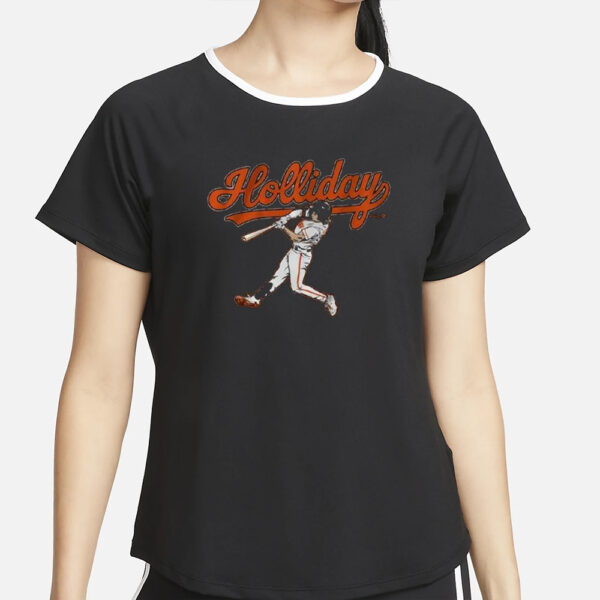 Orioles Jackson Holliday Baseball T-Shirt4