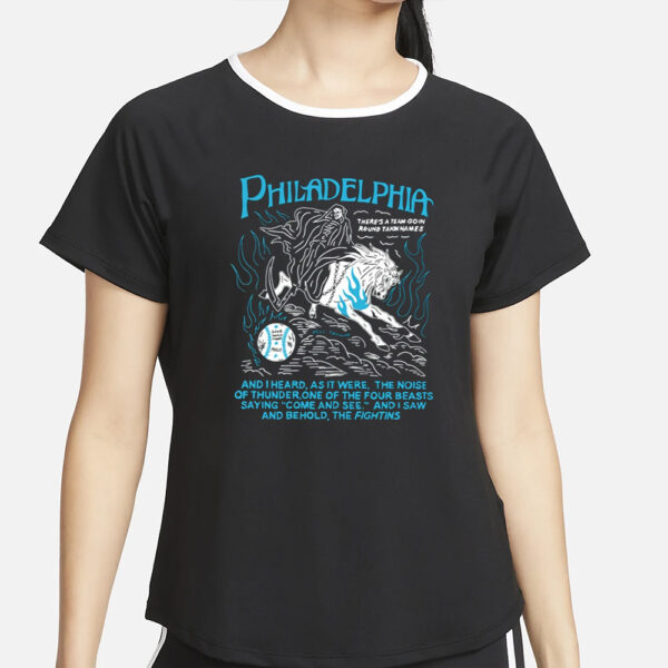 Philadelphia Behold The Fightins T-Shirt4