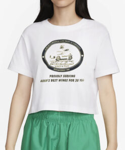 Proudly Serving Auburn’s Best Wings For 20 Year T-Shirt4