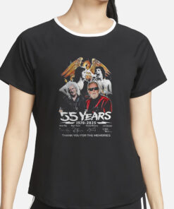 Queen Band 55 Years Of 1970-2025 Thank You For The Memories T-Shirt5