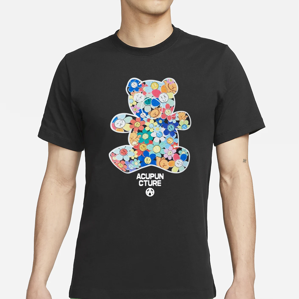 Rainbow Bear Acupuncture Bear T-Shirt 4 Rainbow Bear Acupuncture Bear T-Shirt