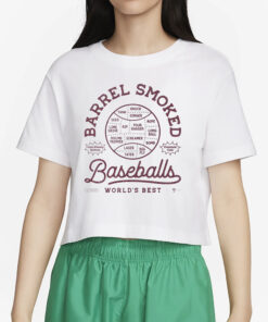 Rotowear Barrel Smoked Baseballs T-Shirt4