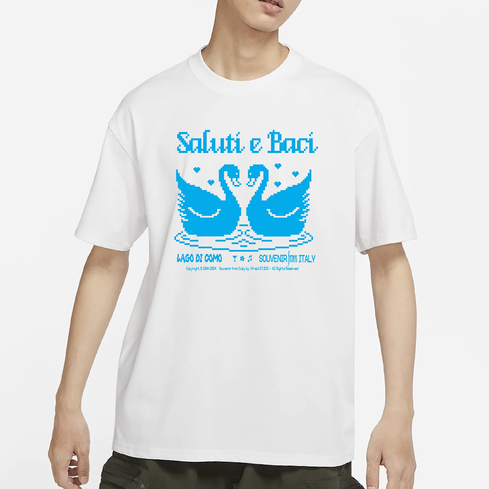 SALUTI E BACI T-SHIRT 4 SALUTI E BACI T-SHIRT