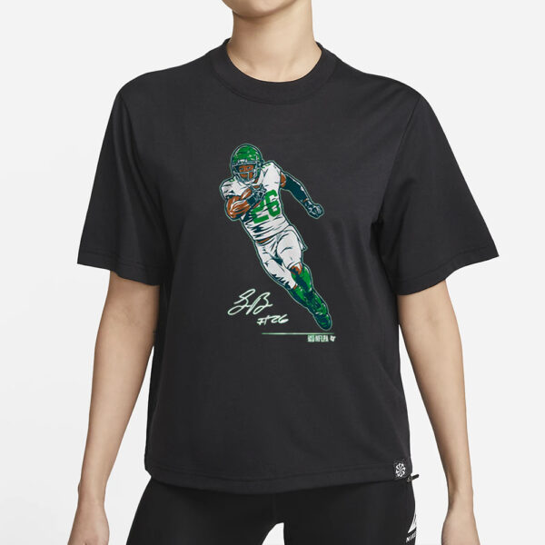 SAQUON BARKLEY SUPERSTAR POSE PHILLY T SHIRT2