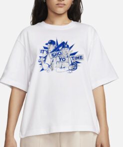 SHOHEI OHTANI & YOSHINOBU YAMAMOTO IT'S SHO-YO TIME PRO T-SHIRTS