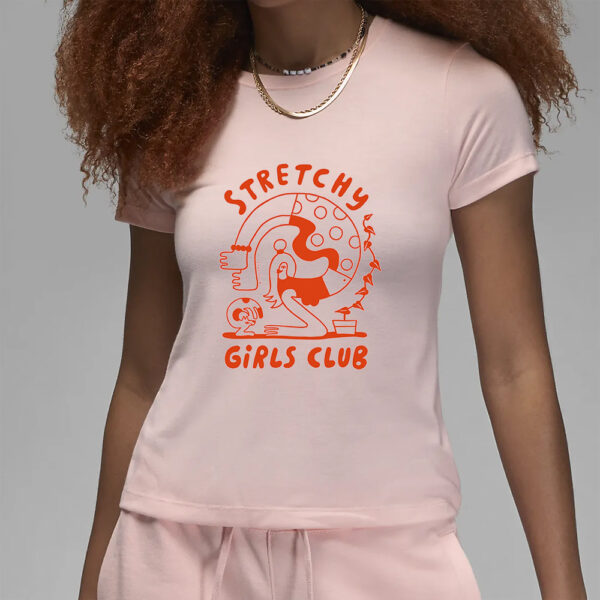STRETCHY GIRLS CLUB T-SHIRT3