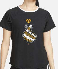 San Diego Finger Heart T-Shirt4