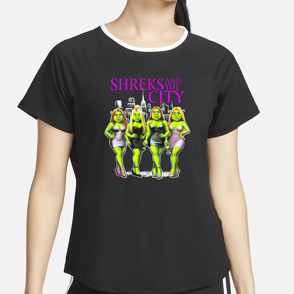 Shreks Ogre And The City T-Shirt 4 Shreks Ogre And The City T-Shirt2