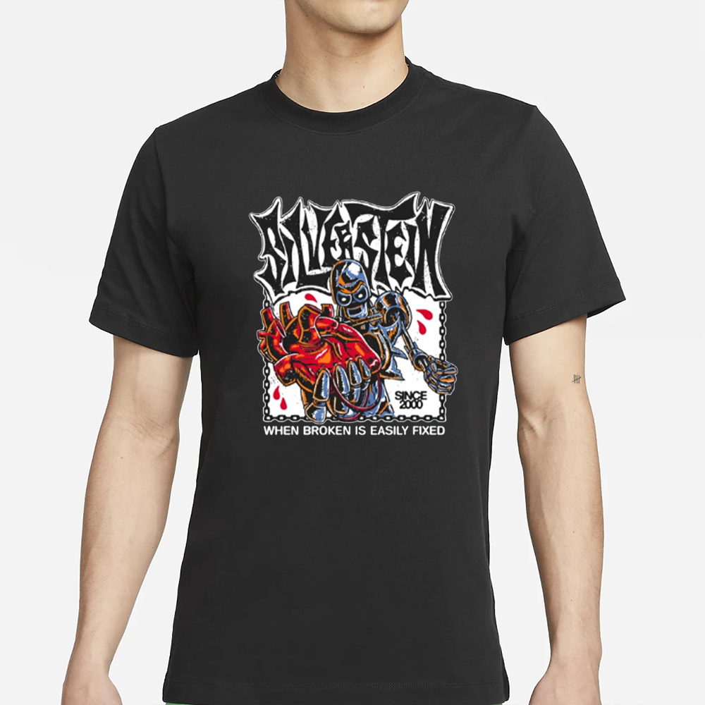 Silverstein When Broken Is Easily Fixed T-Shirt 4 Silverstein When Broken Is Easily Fixed T-Shirt