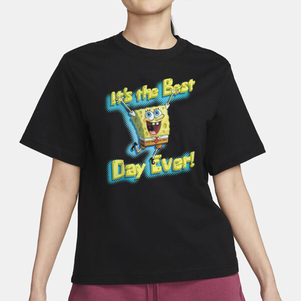 SpongeBob It’s The Best Day Ever T-Shirt1