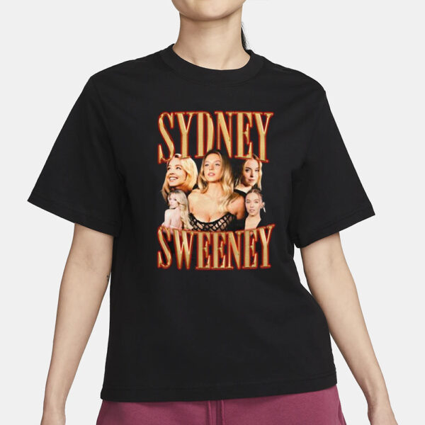 Sydney Sweeney Retro T-Shirt3