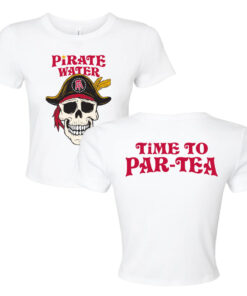 TIME TO PAR-TEA CROPPED T-SHIRT