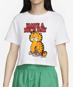 Taylor Snow Garfield Have A Nice Day T-Shirt2