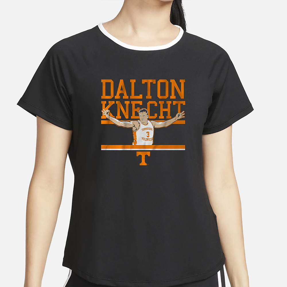 Tennessee Basketball Dalton Knecht Signature Pose T-Shirt 4 Tennessee Basketball Dalton Knecht Signature Pose T-Shirt2