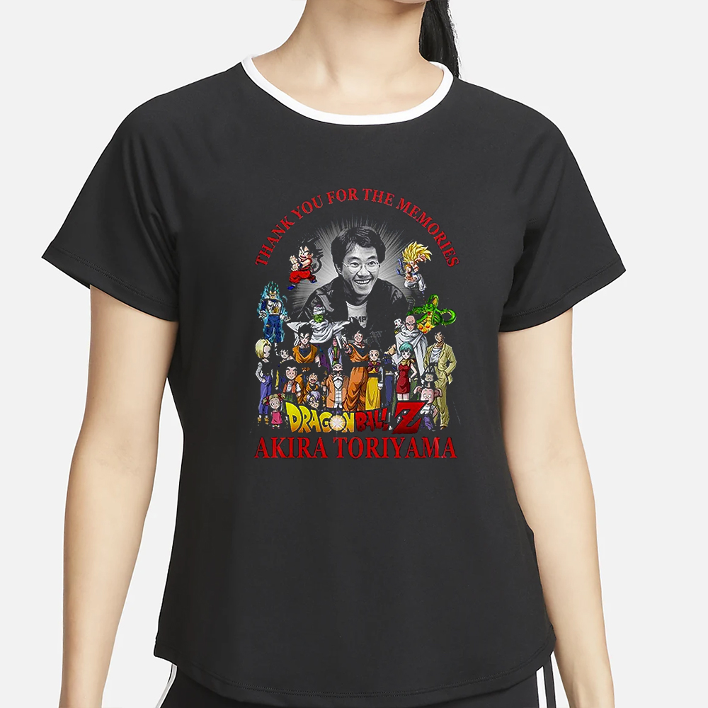 Thank You For The Memories Dragon Ball Z Akira Toriyama T-Shirt 4 Thank You For The Memories Dragon Ball Z Akira Toriyama T-Shirt2