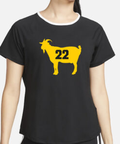 The Queen Of Basketball Iowa's Goat 22 T-Shirt2