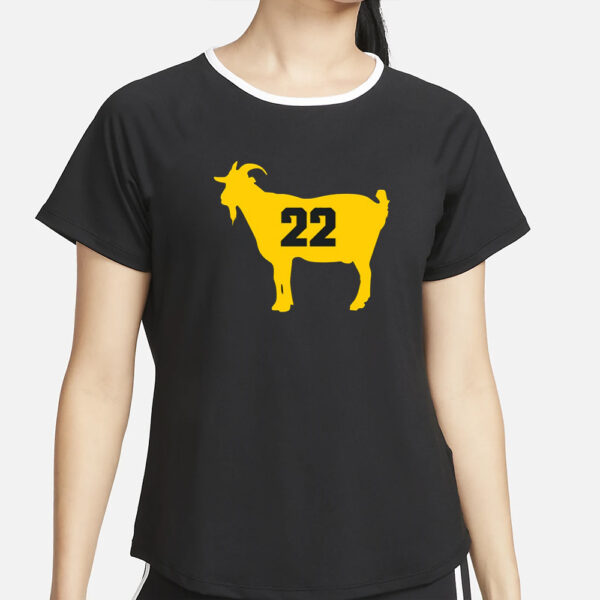The Queen Of Basketball Iowa's Goat 22 T-Shirt2