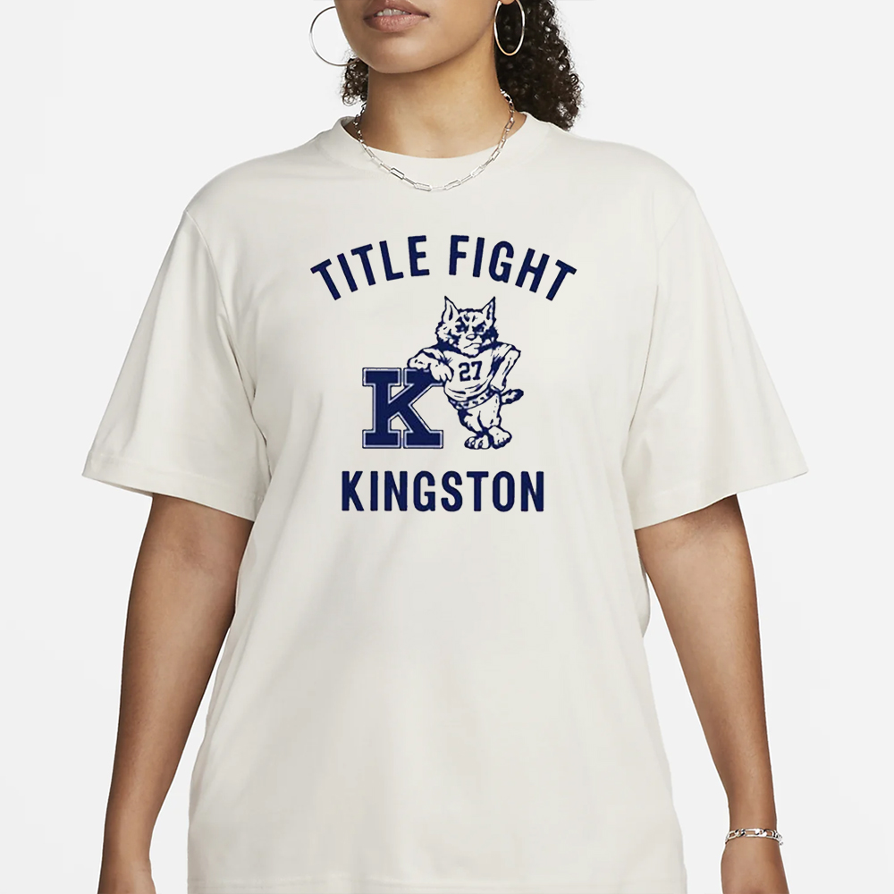 Title Fight Kingston Varsity T-Shirt 4 Title Fight Kingston Varsity T-Shirt1