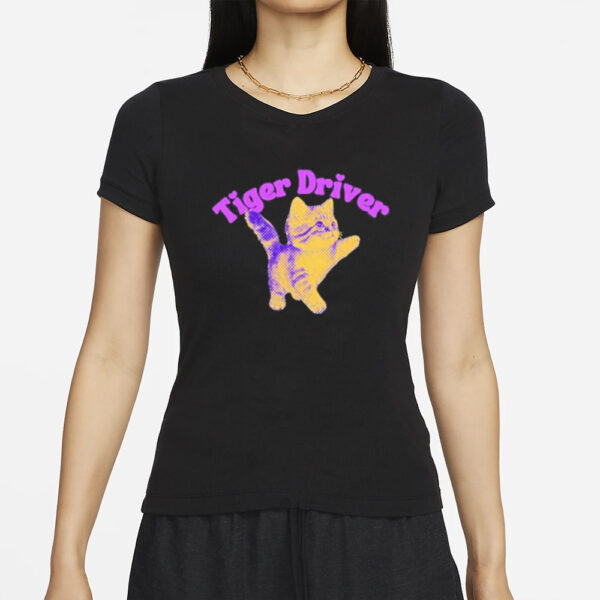 Top Tiger Driver Car T-Shirts