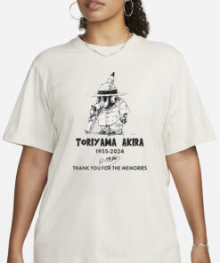 Toriyama Akira 1955-2024 Thank You For The Memories T-Shirt1