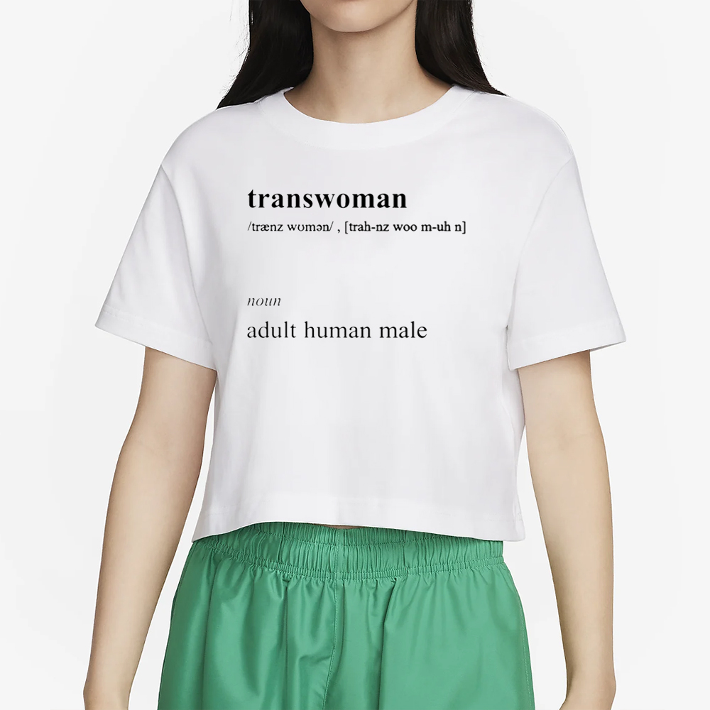 Transwoman Noun Adult Human Male T-Shirt 4 Transwoman Noun Adult Human Male T-Shirt2