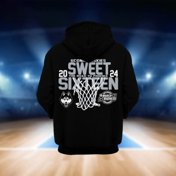 UConn Huskies Sweet 2024 The Road To Phoenix Hoodie