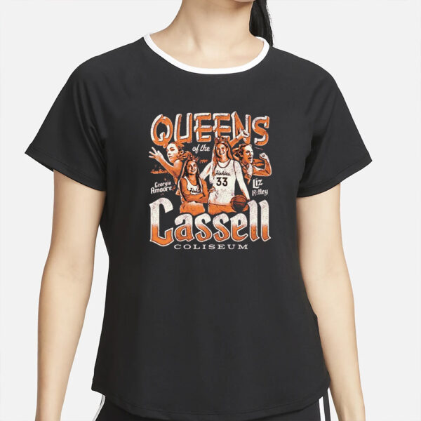 Virginia Tech Liz Kitley & Georgia Amoore Queens Of Cassell T-Shirt2