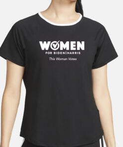 WOMEN FOR BIDEN HARRIS LOGO T-SHIRT4