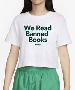 WOMEN FOR BIDEN HARRIS WE READ BANNED BOOKS T-SHIRT2