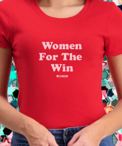 WOMEN FOR BIDEN HARRIS WOMEN FOR THE WIN T-SHIRT2