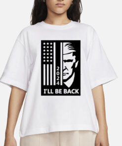 Women’s 2024 I’LL BE BACK printed T-Shirtss