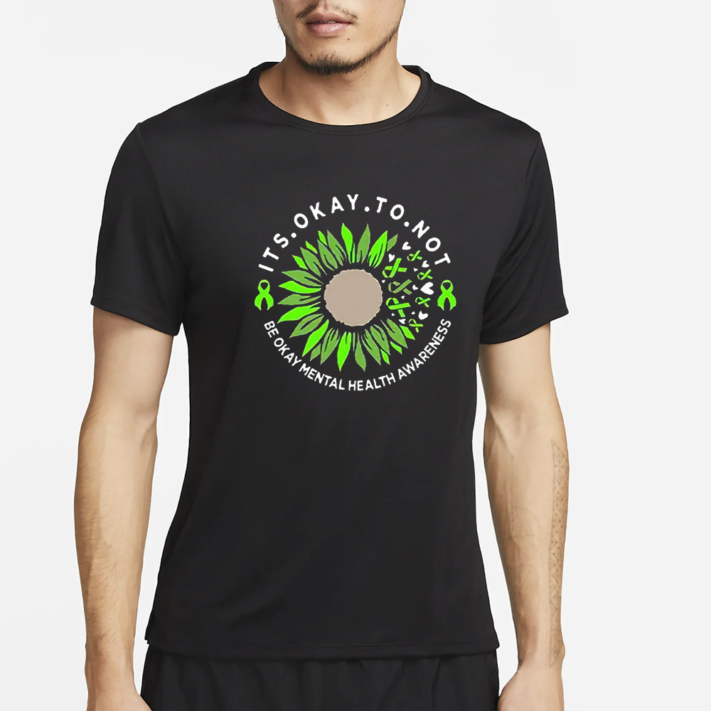 Women’s Mental Health Awareness It’s Okay To Not Be Okay Printed T-Shirt 4 Women’s Mental Health Awareness It’s Okay To Not Be Okay Printed T-Shirt2