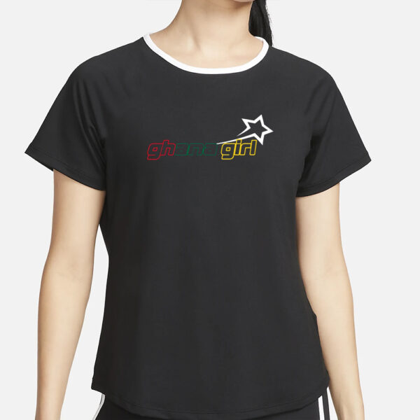 Yaa Baby Wearing Ghana Girl Star T-Shirt2