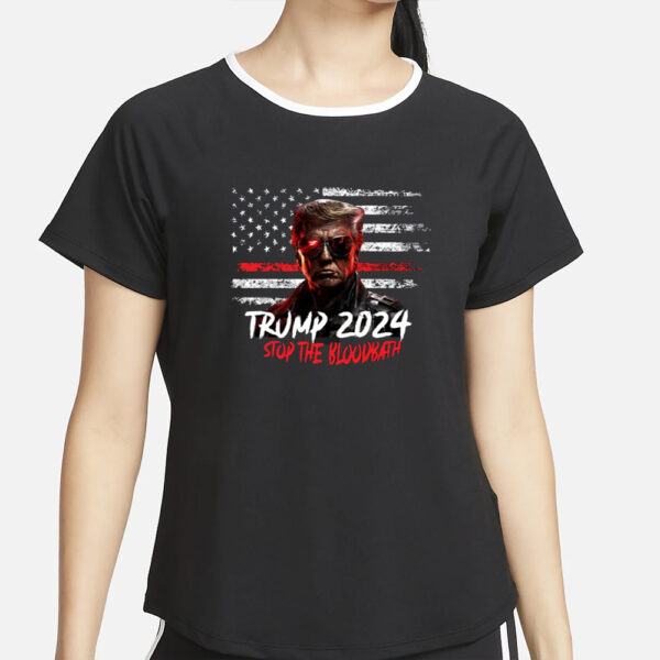 hodgetwins Trump Terminator Bloodbath T-Shirt4