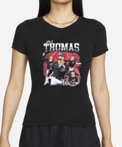 Alek Thomas NLCS Game 4 home run trot T-Shirt Giveaway 2024