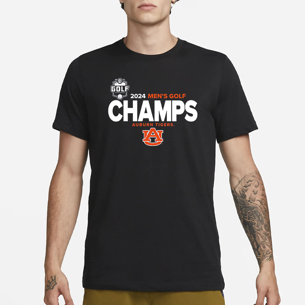 Auburn Tigers 2024 Sec Men’s Golf Tournament Champions Locker Room T-Shirt 4 Auburn Tigers 2024 Sec Men’s Golf Tournament Champions Locker Room T-Shirt3