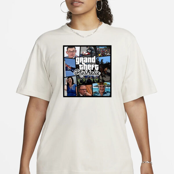 Aussiebotstudio Grand Theft Australia T-Shirt1