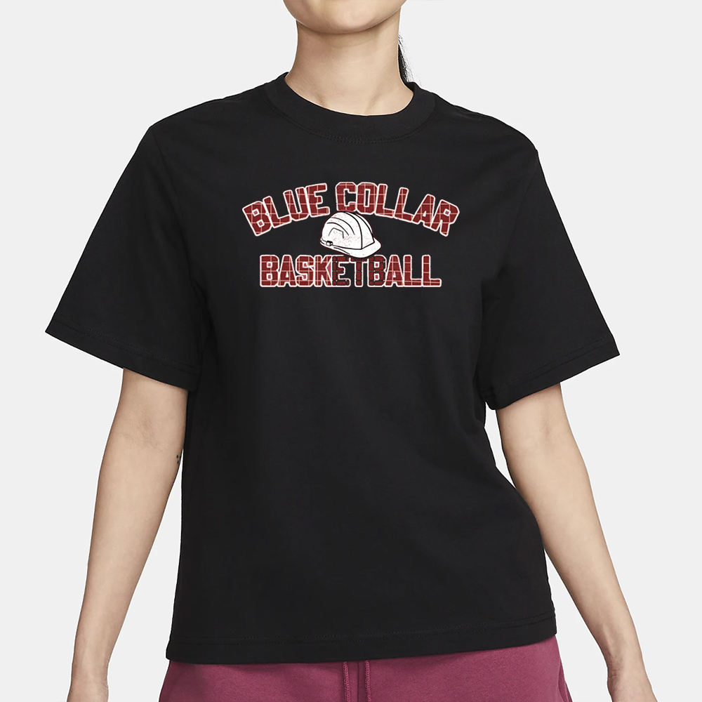 Barstool U BLUE COLLAR BASKETBALL T-SHIRT 4 Barstool U BLUE COLLAR BASKETBALL T-SHIRT1