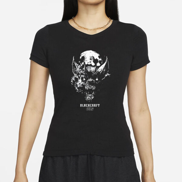 Blackcraftcult Bat Face T-Shirt