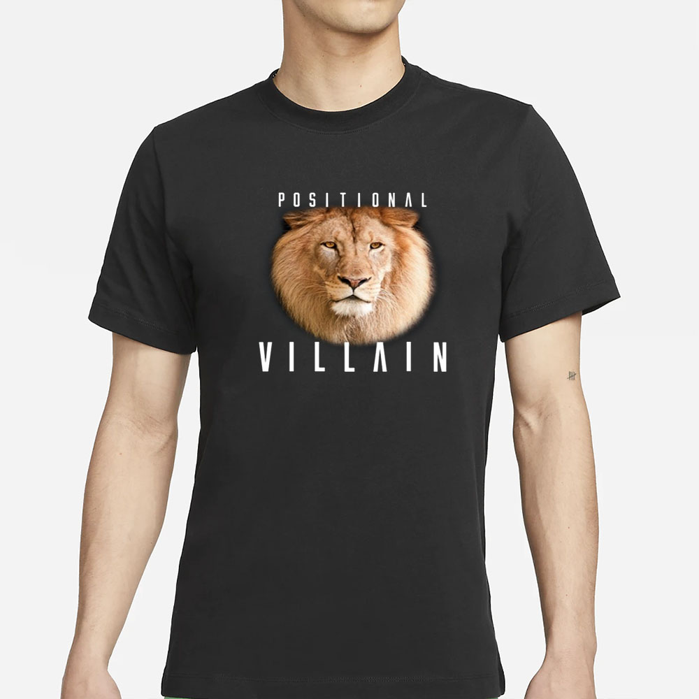 Brad Holmes Wearing Positional Villain T-Shirt 4 Brad Holmes Wearing Positional Villain T-Shirt