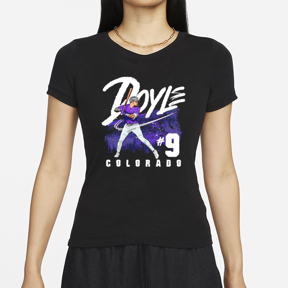 Brenton Doyle Relentless Spirit Grunge Rockies T-Shirt 4 Brenton Doyle Relentless Spirit Grunge Rockies T-Shirt