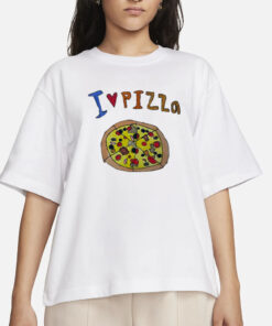 Chaosandkindness I Love Pizza T-Shirt