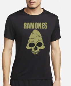 Cm Punk Ramones Skull T-Shirt4